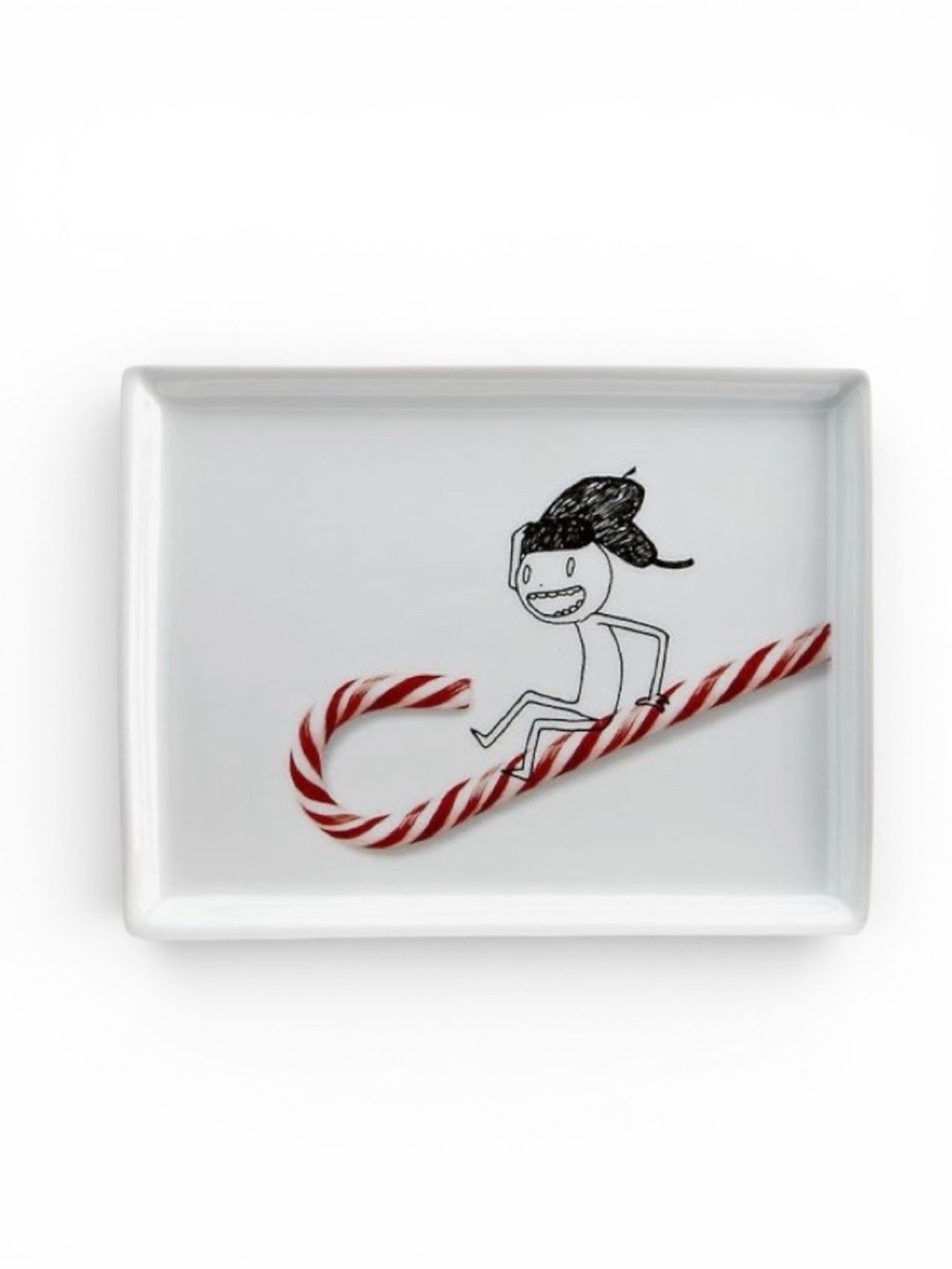 CB2 “Oliver” Modern Appetizer Plates - Picture 3 of 12